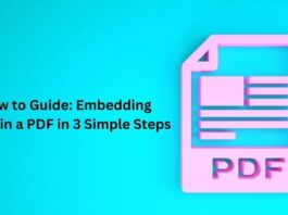 How to Guide: Embedding Fonts in a PDF in 3 Simple Steps