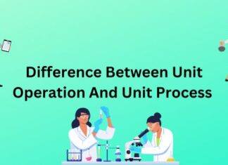 Difference Between Unit Operation And Unit Process